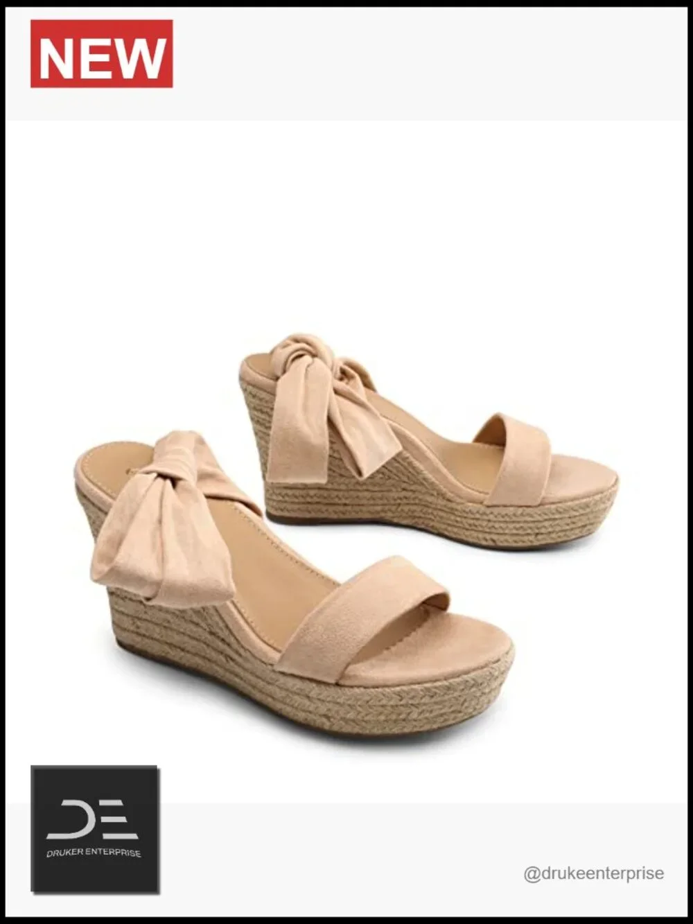 Espadrilles Platform Wedge Sandals Tie Lace Up Ankle Strap Cute Dressy Shoes - Picture 4 of 7